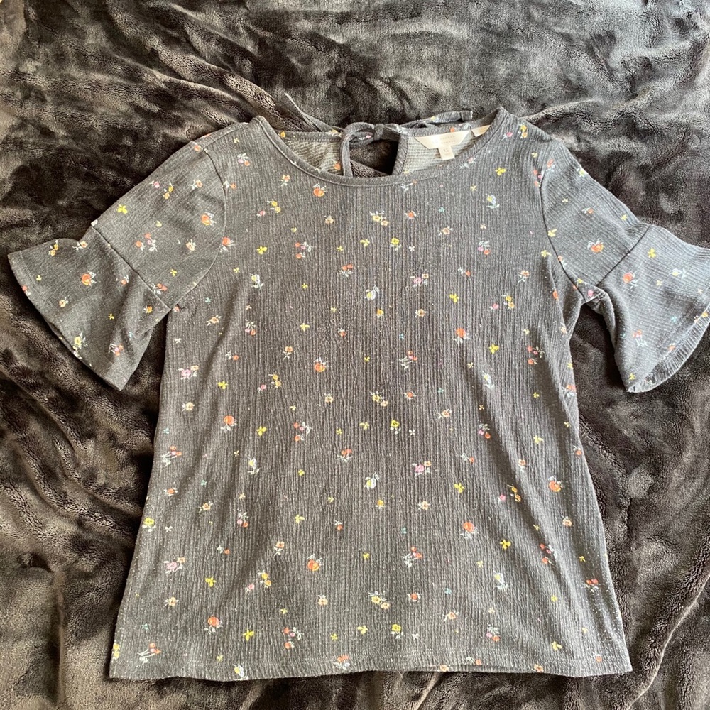 Lauren Conrad Floral Shirt